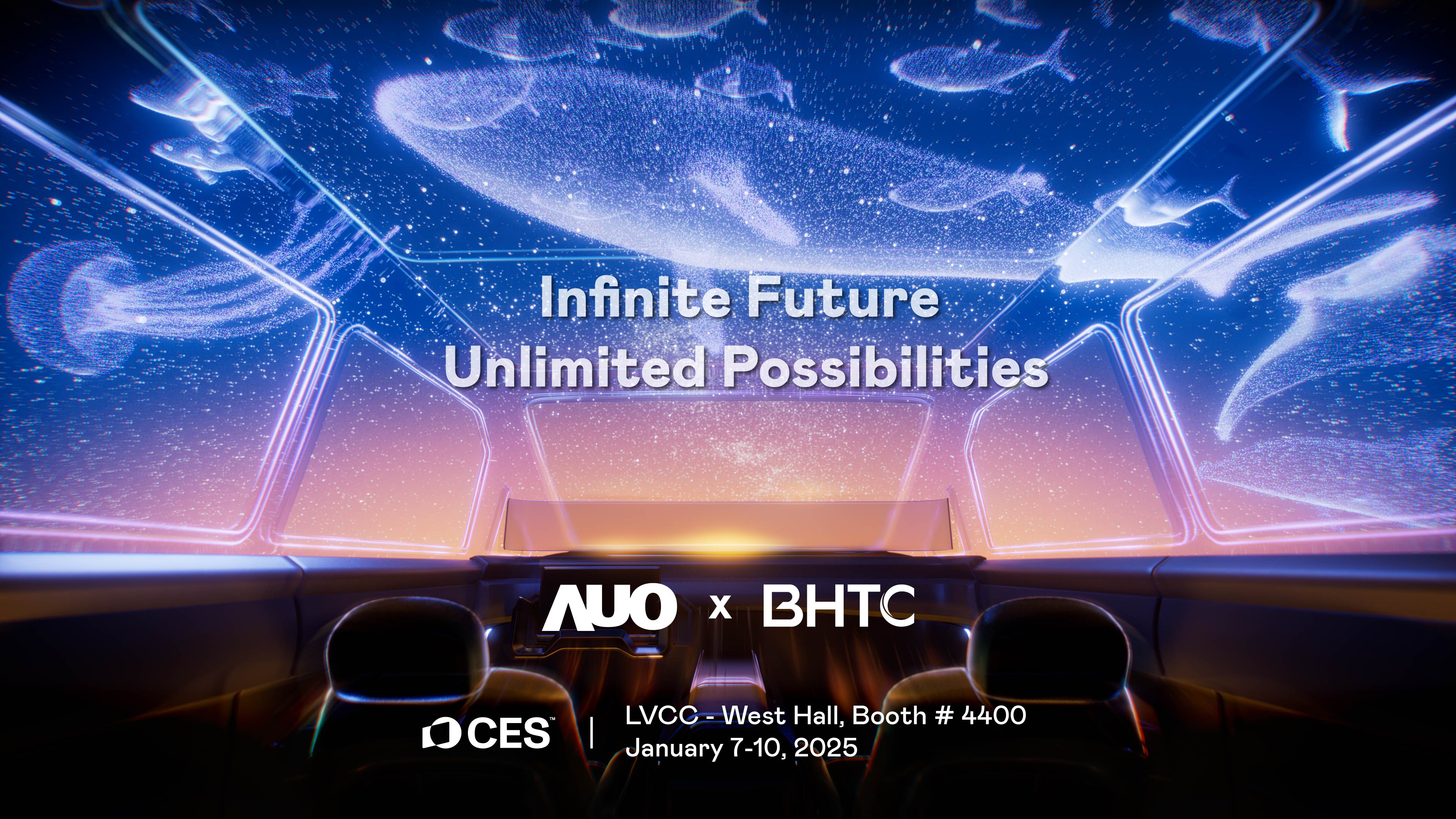 NG娱乐以Infinite Future, Unlimited Possibilies为主题，联合BHTC于CES 2025扩大规模展出